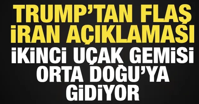 Trump tan son dakika İran açıklaması: Rejim değişikliği en iyi senaryo