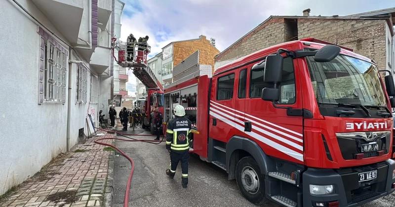 Elazığ’da korkutan bina yangını: Bodrum katı alevlere teslim oldu Sözcü Gazetesi