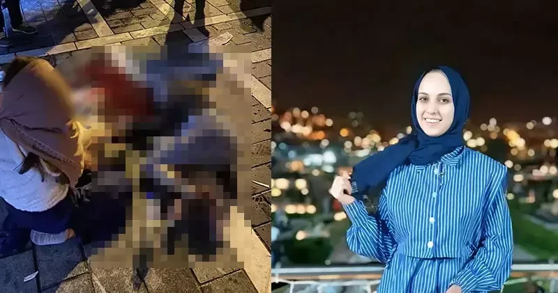 Kasımpaşa da 5 inci kattan düşen 21 yaşındaki Kübra hayatını kaybetti; annesi sinir krizi geçirdi