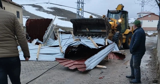 Bünyan da şiddetli rüzgârın izleri hızla silindi Kayseri Haberleri