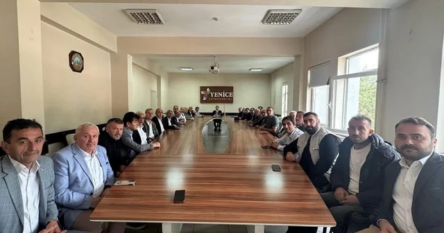Yenice Muhtarlar Derneği nden Kaymakam a destek açıklaması Karabük Haberleri