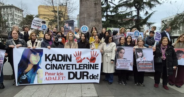 Trabzon da Pınar Kaynak için yürüyüş Trabzon Haberleri