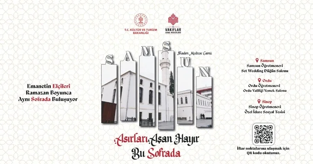 Ramazan da ücretsiz iftar sofraları kurulacak Samsun Haberleri