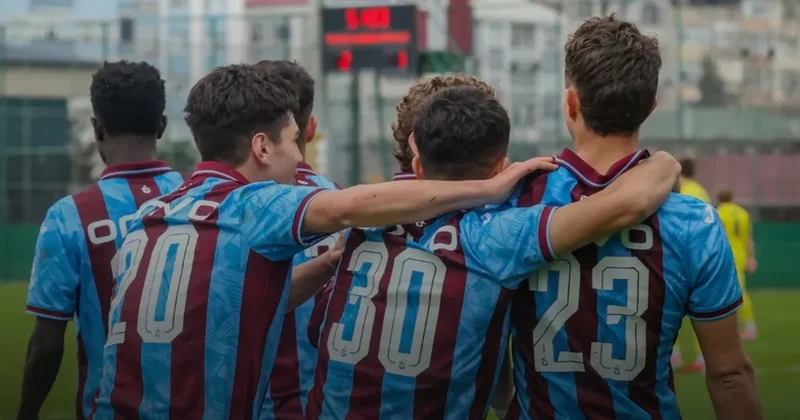 Trabzonspor U19 takımı Fenerbahçe yi 90+6 da yendi