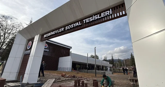 Karabük te yeni bir sosyal tesis hizmete açılmaya hazırlanıyor Karabük Haberleri