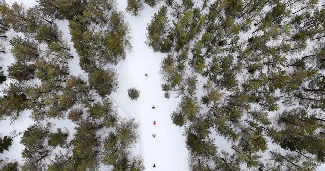 Tersun Dağı nda zorlu kış yürüyüşü: Kar kalınlığı 1,5 metreyi buldu Gümüşhane nin Alpleri Tersun Dağı nda mest eden görüntüler Vali Yardımcısı hayran kaldı: Burası İsviçre Alpleri değil, Gümüşhane Gümüşhane Haberleri