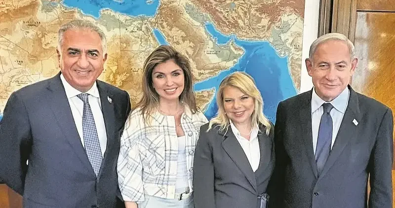 Devrik İran Şahı’nın oğlu Pehlevi: İsrail e gittim çünkü su krizi var Ortadoğu Haberleri