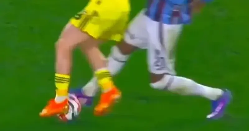 Trabzonspor un golü öncesi Kerem e faul var mı? Eski hakemler değerlendirdi Futbol Haberleri