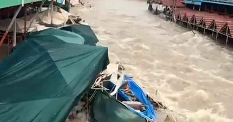 Antalya da sel alarmı: Kuvvetli yağışlar hayatı felç etti! 6 ilçede hasar...