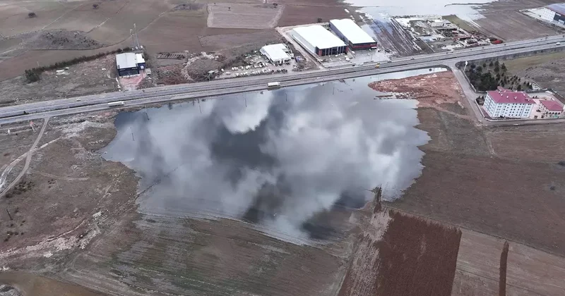 Göller kurumuştu, şimdi ise tarım arazileri göle döndü