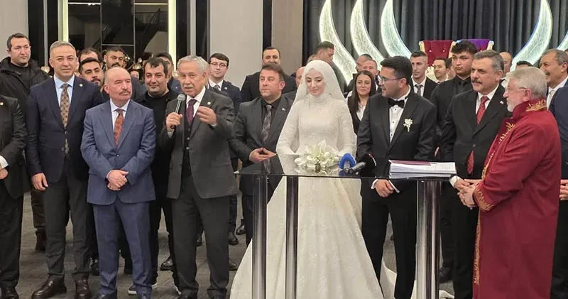 Bakan Çiftçi, AKP Milletvekili Murat Yıldırım’ın oğlunun düğününe katıldı