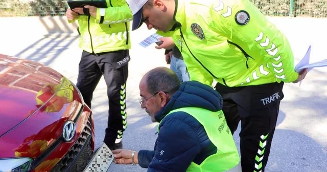 Bilecik te standart dışı plakalara yönelik denetim Bilecik Haberleri