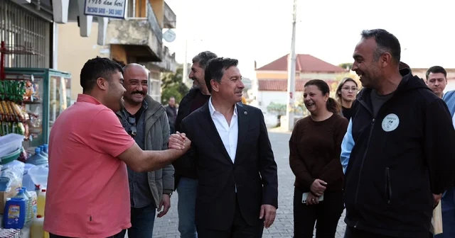 Başkan Aras Bafa da halkla buluştu Muğla Haberleri