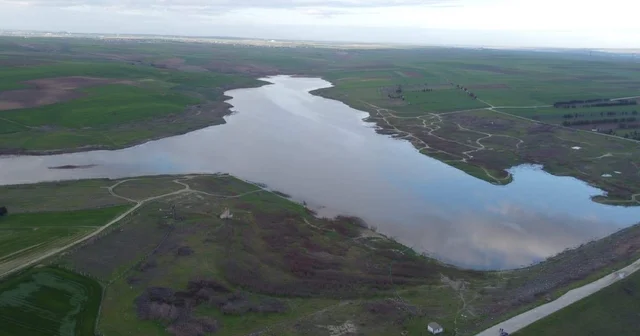 Dip seviyeyi gören Türkmenli Barajı ndaki doluluk yüzde 11 e yükseldi Tekirdağ Haberleri