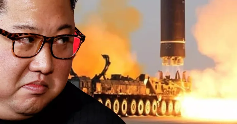 Orta Doğu daki savaşa girmek için can atıyordu! Kim Jong Un dan çarpıcı hamle: 10 balistik füze fırlattı!