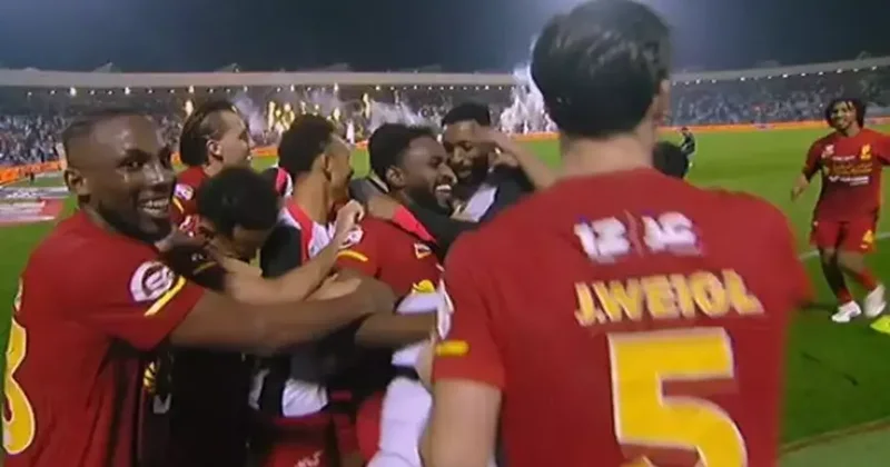 Mucize geri dönüş! 90+1 de 2 1 olan maçı 90+9 da 3 2 kazandılar