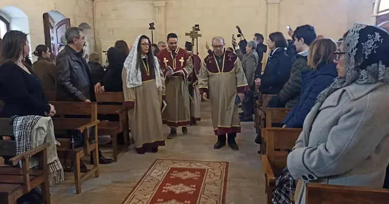 Hatay da Karasun Manuk Kilisesi nde 40 Şehitleri Anma ayini
