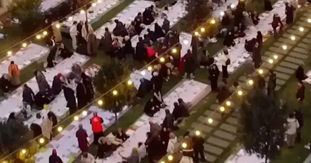 29 Mayıs Üniversitesi’nde bin kişilik iftar sofrası kuruldu VİDEO İZLE