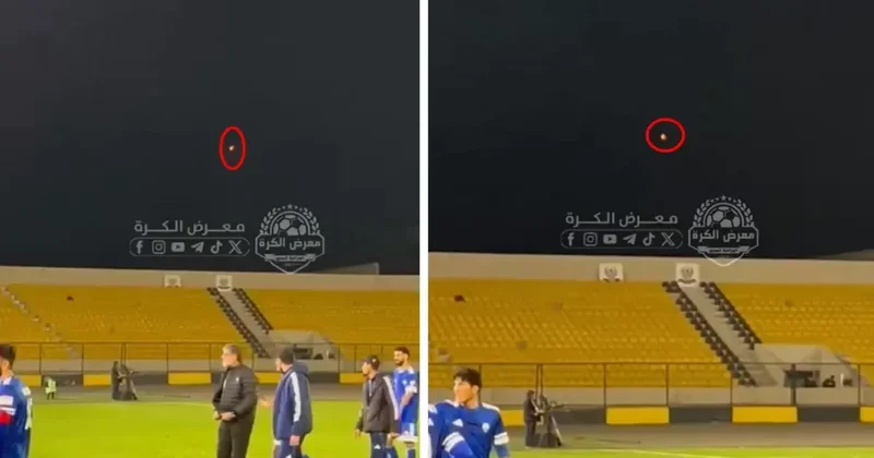 Film sahnesi gibi! Maça verilen mola bu kez iftar için değil atılan füzeler için