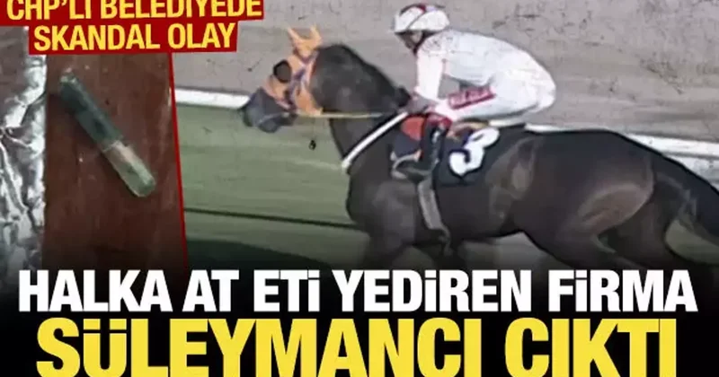 CHP li belediye açıklamamıştı Halka at eti yediren firma Süleymancı çıktı