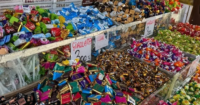 Çikolata ve şekerlemeler tezgahları şenlendirdi Zonguldak Haberleri