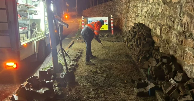 Şehir uyurken ekipler sahada Kocaeli Haberleri