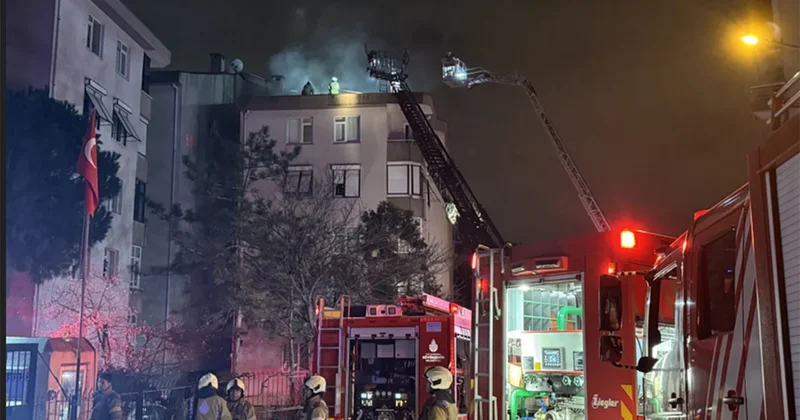 Üsküdar da korkutan yangın! Ekipler seferber oldu Sözcü Gazetesi