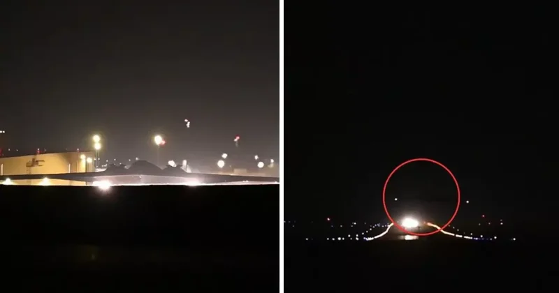 ABD ordusu hayalet uçaklarının görüntülerini paylaştı