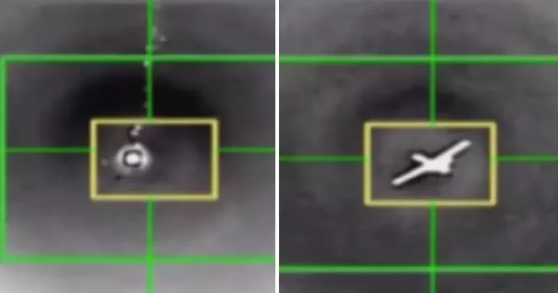 İran da ABD ye ait İHA nın düşürüldüğü anların görüntüleri ortaya çıktı