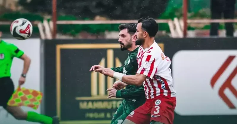2. Lig de şampiyonluk yarışı kızıştı! Bursaspor, Maraş tan puanla çıktı