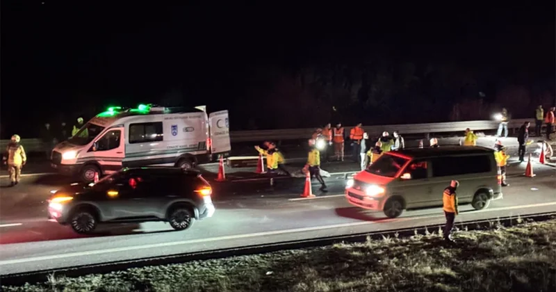 TIR ile yolcu otobüsü çarpıştı: 1 ölü, 15 yaralı Sözcü Gazetesi