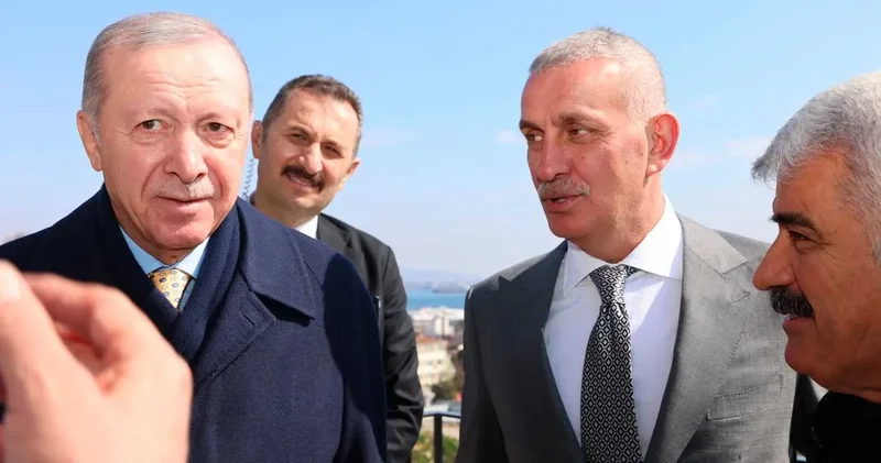 Hacıosmanoğlu Erdoğan la buluştu