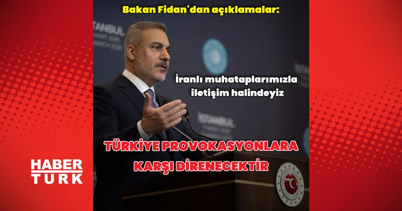 Bakan Fidan: Milli güvenliğimizden taviz vermeyiz Dış Haberler