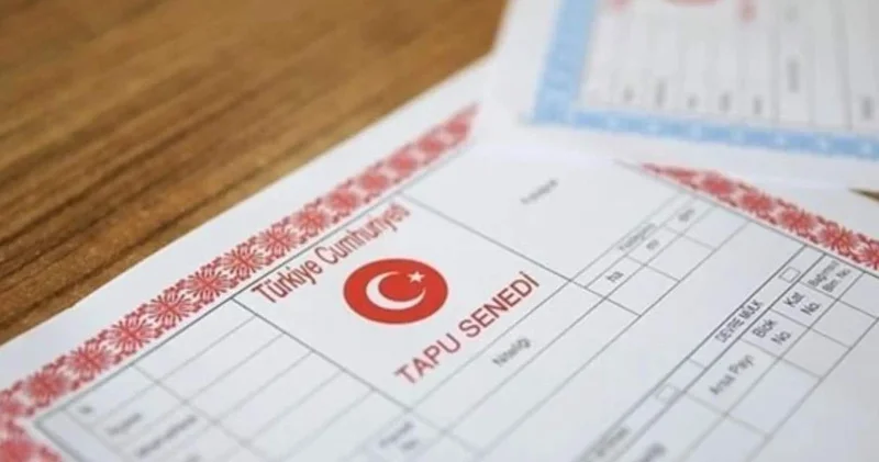 Tapu sorunu yaşayan 3 milyon kişiyi etkileyecek teklif Meclis te