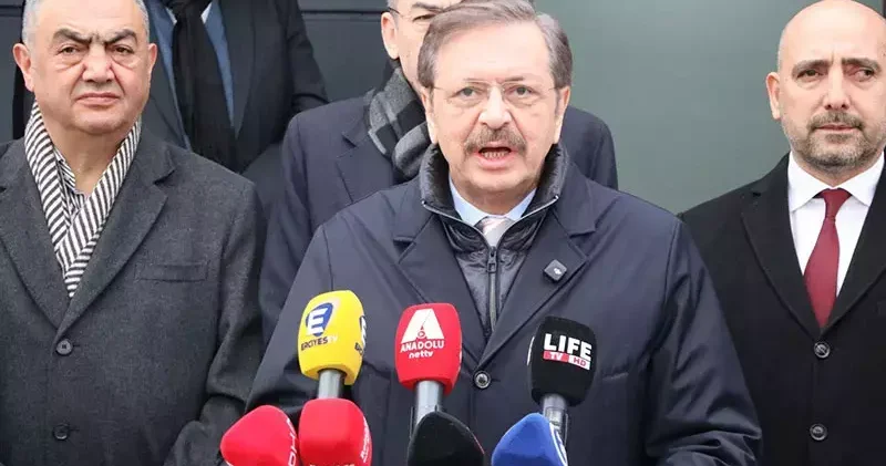 TOBB Başkanı Hisarcıklıoğlu Kayseri’de AR GE Merkezi ni ziyaret etti