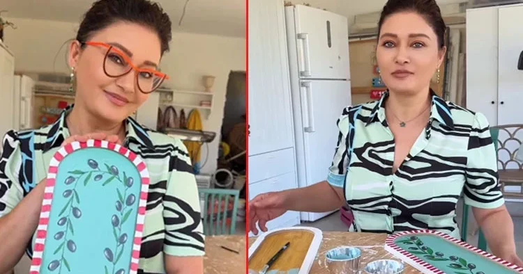 Hamarat Nurgül ün bayram hazırlığı... Herkes Asmalı Konak dizisini hatırladı