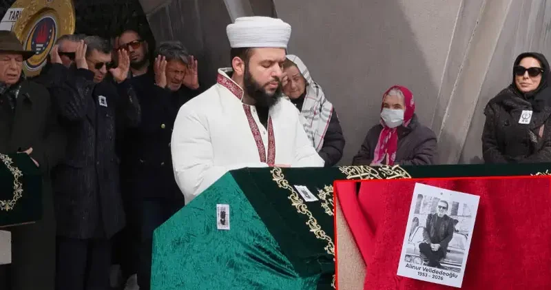 Reklamcı Alinur Velidedeoğlu son yolculuğuna uğurlandı