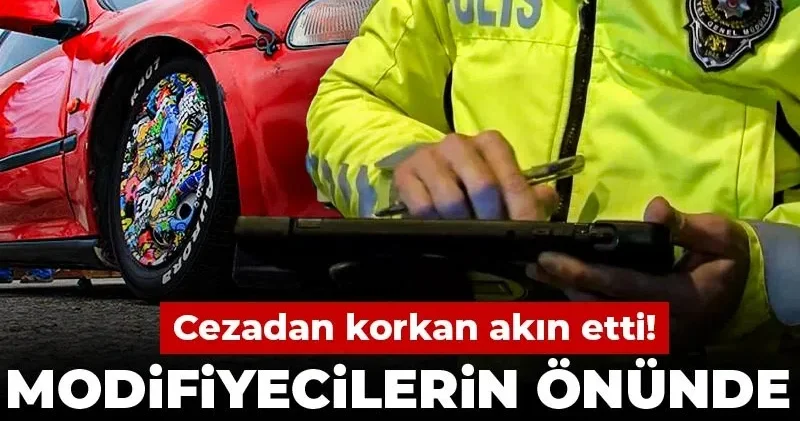 Trafiğe böyle çıkan yanacak! Söktüren söktürene