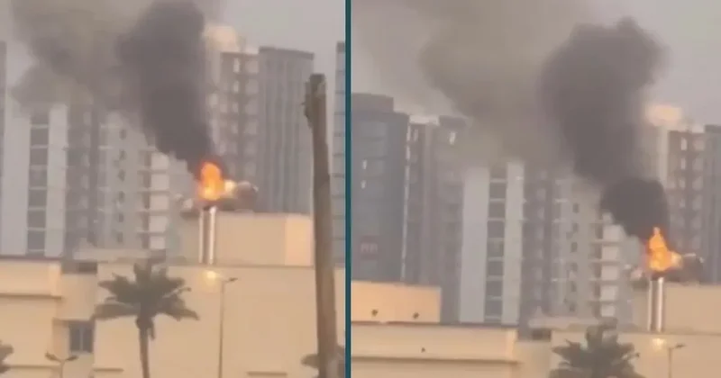 Irak’taki ABD Büyükelçiliği’ne füze! Yerleşkede yangın çıktı