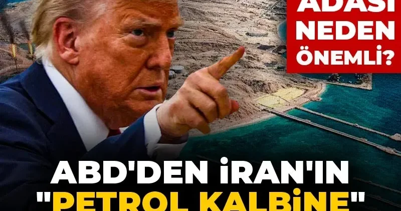 ABD den İran ın petrol kalbine saldırı! Hark Adası neden önemli?