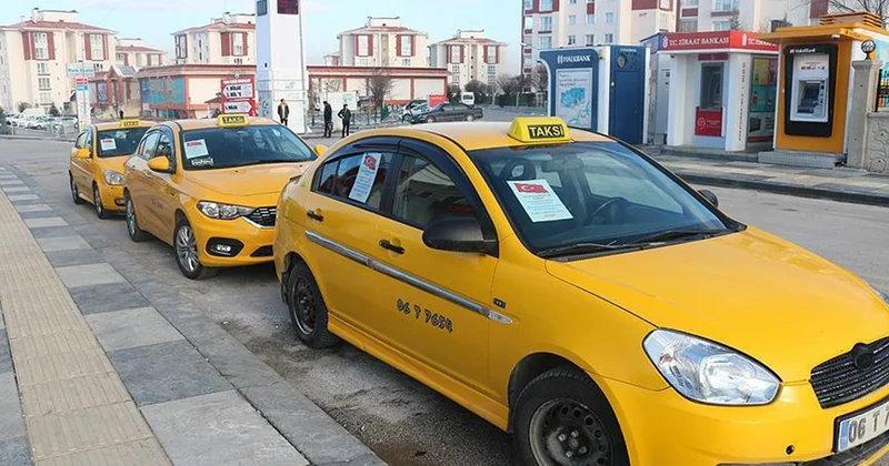 Taksiden inerken fiş almayanlara ceza kesilecek