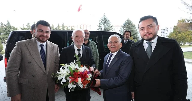 Elitaş tan Başkan Büyükkılıç a ziyaret Kayseri Haberleri