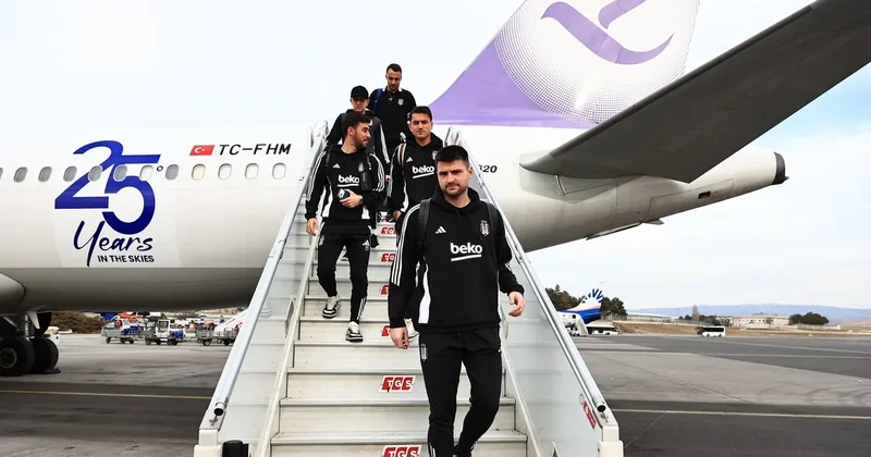Beşiktaş kafilesi, Ankara ya geldi