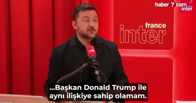 Zelenskiy: Trump ile ilişkimiz bir baba ile oğul gibi