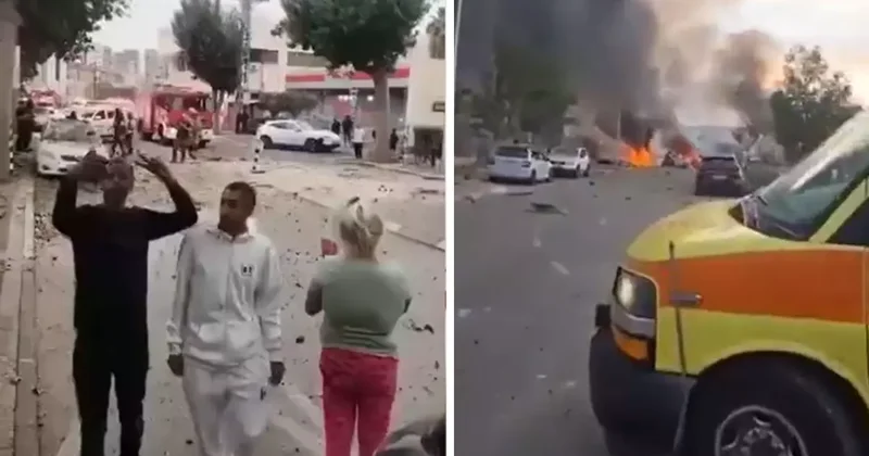 İran Füzeleri Eylat ta Yaraladı