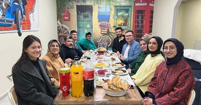 Erzurum da anlamlı iftar: Engelli vatandaşın hayali gerçek oldu Erzurum Haberleri
