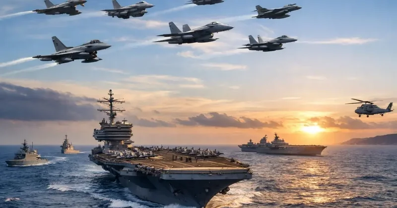 7 ÜLKEDEN EŞ ZAMANLI ASKERİ SEVKİYAT,1