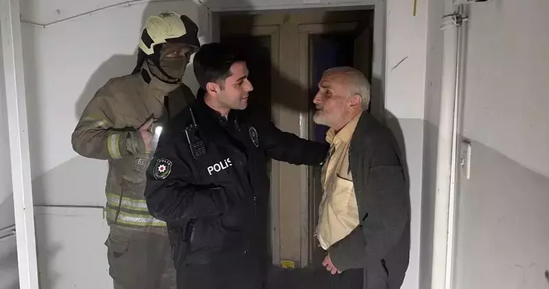 Avcılar da çöp evde yangın paniği