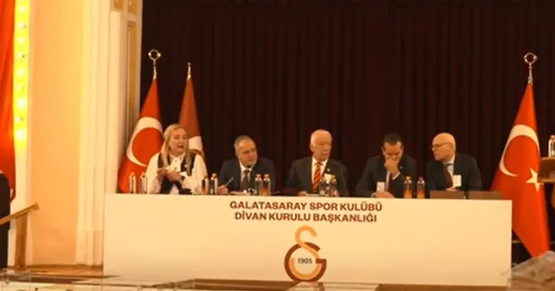 Galatasaray da divan kurulu başkanlık seçimi!