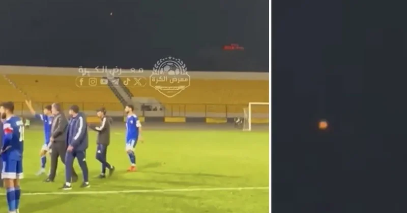 Futbol maçının ortasında roket saldırısı arası Sözcü Gazetesi